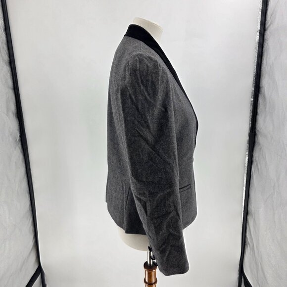 Donnybrook Womens Wool Blend Blazer Jacket Size 11/12 Gray - Picture 8 of 14